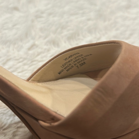 Vince Camuto Blush Tan Platform Sandals - Picture 10 of 16